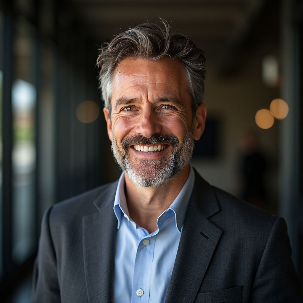 Portret al lui Radu Stanciu, antreprenor